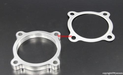 Gt t3 t4 turbo downpipe ss flange 3" center + ss gasket