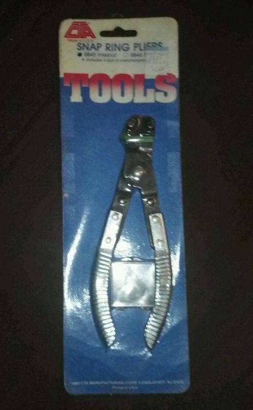 Vintage 1989 cta snap ring pliers 