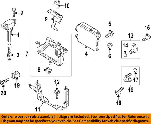 Mazda oem pe0118921 ignition knock (detonation) sensor/knock (detonation) sensor