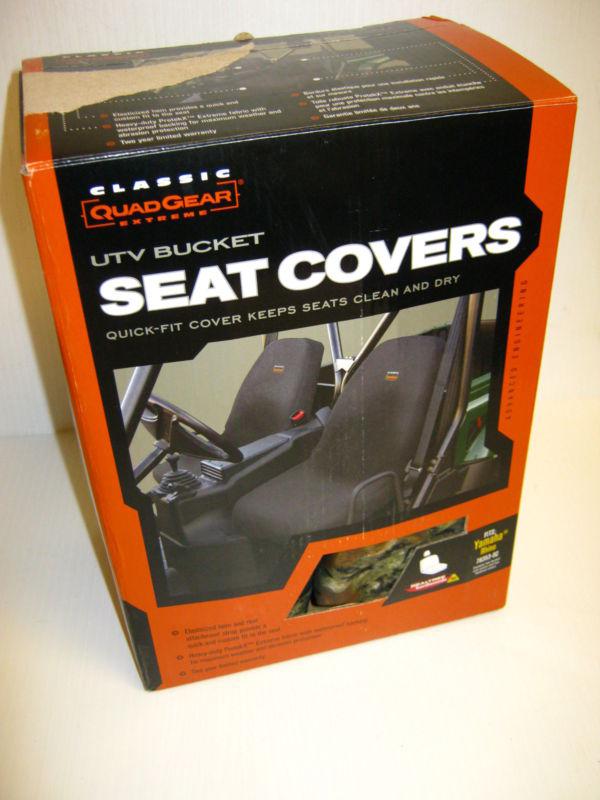 Classic accessories quad gear yamaha rhino yxr 450/660/770 seat cover set new!