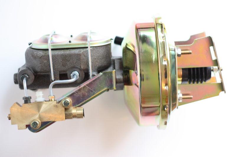 58-64 impala 55-57 belair 9" zinc power brake booster side disc/drum (3e1a3)