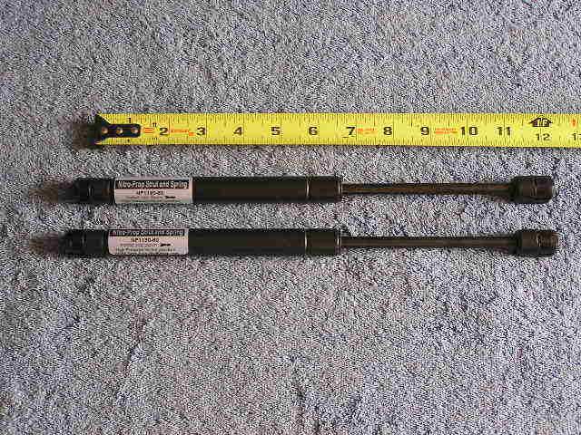 2ea rv 11.9” nitro-prop gas strut shock spring lift direct replace spd-2100-60 