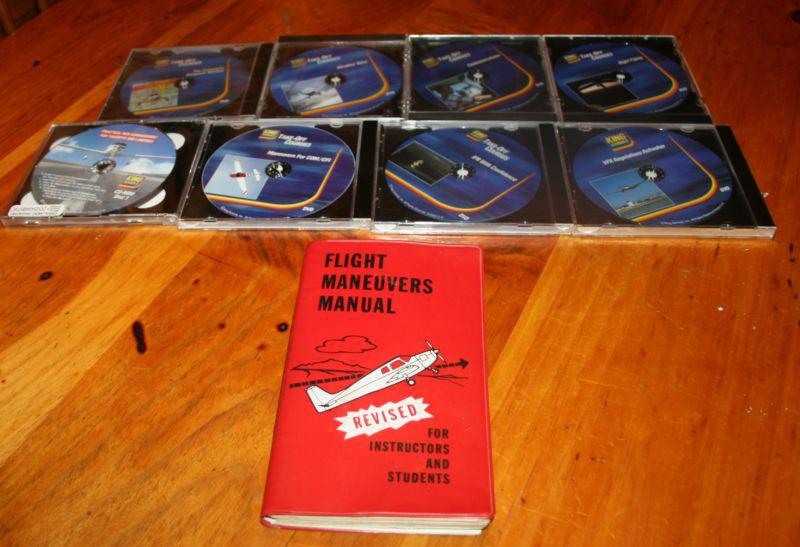  lot of king schools take-off courses dvd's and 1 cd-rom