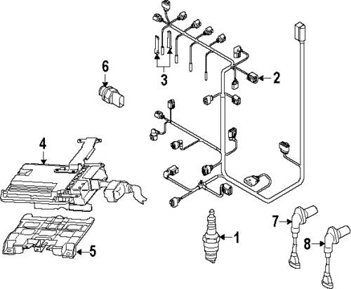 Volkswagen 03l905061f genuine oem factory original glow plug