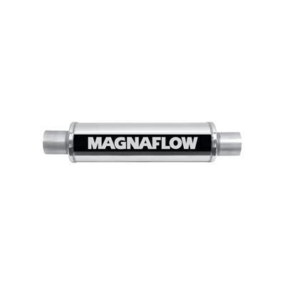 Magnaflow 14416 muffler 2.50" inlet/2.50" outlet stainless steel polished each