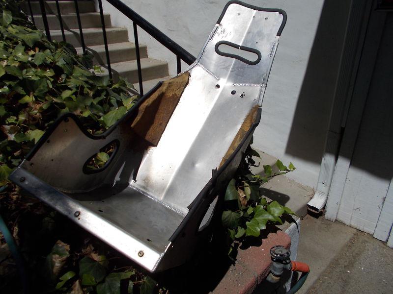 Butlerbuilt racing seat aluminum rat street hot rod gasser dragster willys fiat 