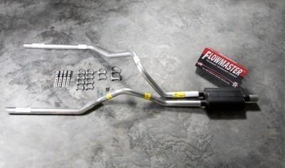 Dodge ram 07-08 dual exhaust kit + flowmaster super 40 + tiips w/ 2.5" mandrel