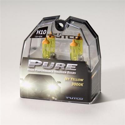 Putco 230010jy bulbs halogen yellow h10 socket pair