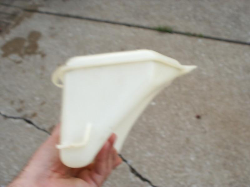 1977-1992 cadillac fleetwood  oem windshield washer bottle