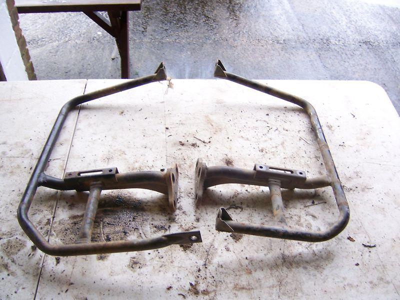 Yamaha ymf 80 grizzly foot pegs floor boards nerf bars