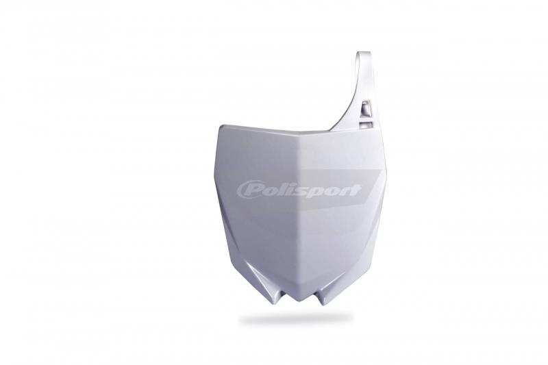 Polisport number plate - white - yamaha yzf 250 / 450 - 2010-2013 _ 8678400001