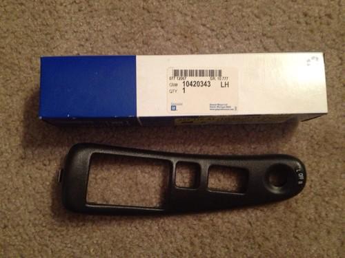 Brand new oem drivers window switch bezel for 1997-2003 pontiac grand priz model