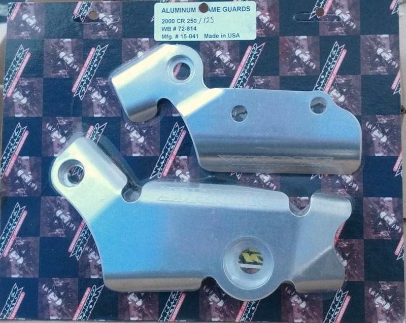 Works connection frame guards #15-041 honda cr125/250 2000-1  free ship!