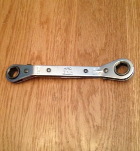 Mac tools- 13mm-14mm  offset ratcheting wrench,6 point, metric, part# rowm1314
