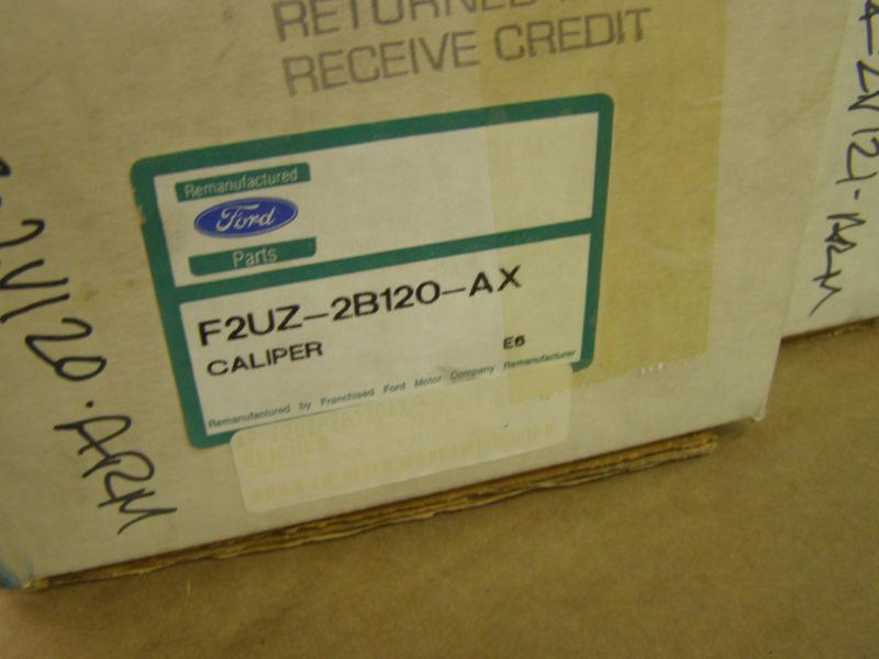 Sell NOS OEM Ford Reman. 1992 1993 1994 Econoline Van Brake Calipers