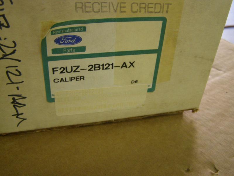 Sell NOS OEM Ford Reman. 1992 1993 1994 Econoline Van Brake Calipers