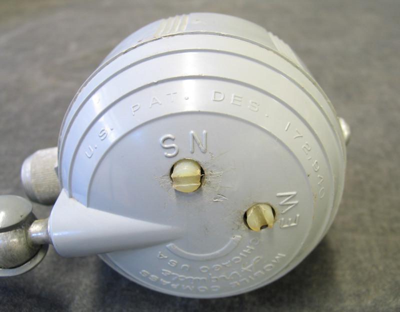 Sell VINTAGE AIRGUIDE MOBILE COMPASS CHICAGO U.S.A. RAT ROD