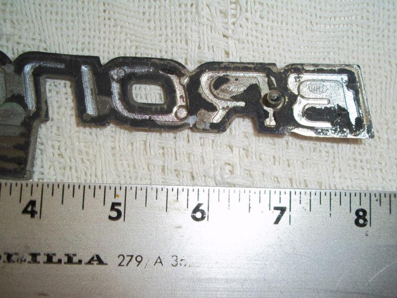 Sell 1990 Ford Bronco II XLT logo emblem in Grant, Michigan, US, for US ...