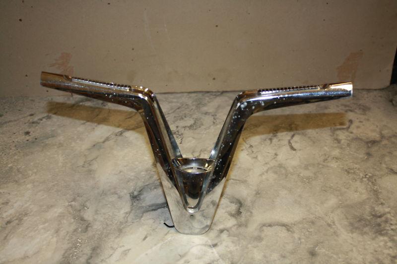 1960 Oldsmobile Steering Wheel Chrome Center Piece w/ Horn Controls, US $10.00, image 2