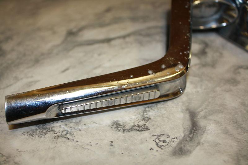 1960 Oldsmobile Steering Wheel Chrome Center Piece w/ Horn Controls, US $10.00, image 5