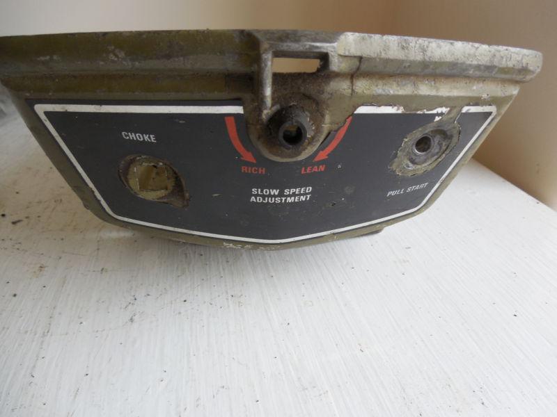 1975 johnson evinrude 6 hp lower motor cover 387568