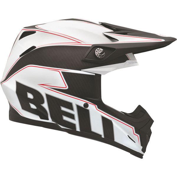 White s bell helmets moto-9 carbon emblem helmet 2013 model
