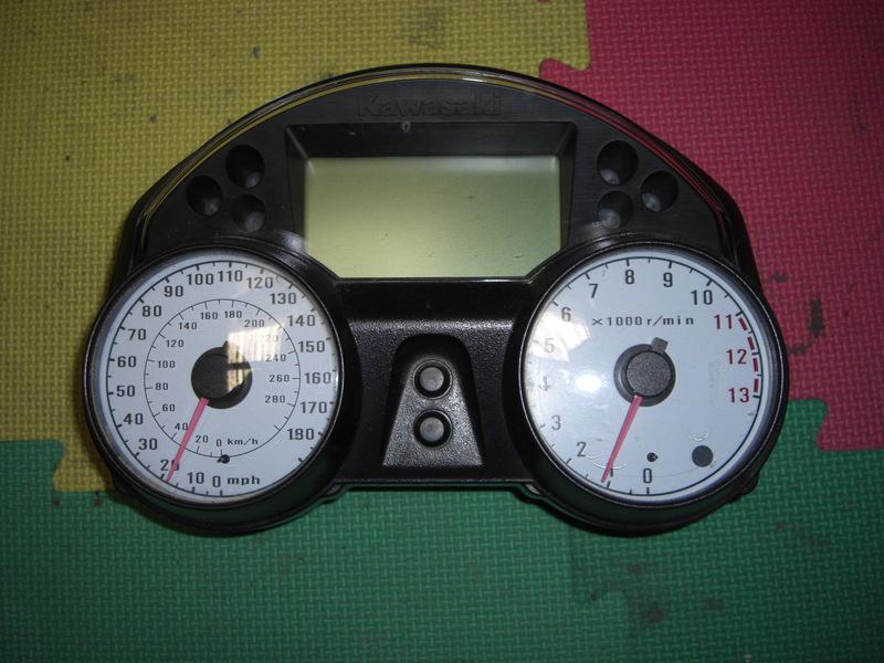 Gauges instruments dash board tach speedo zx14 zx 14 kawasaki 06 07 08 09 10 11