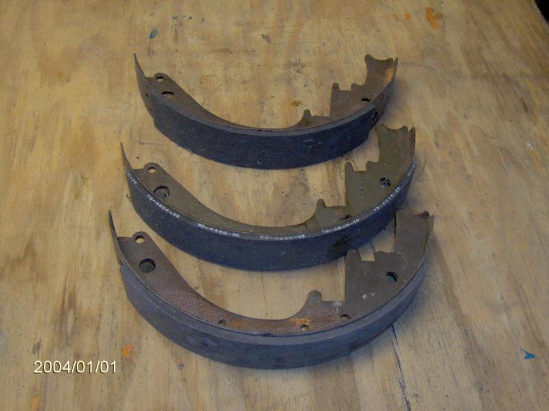 50,51,52,53,54,55,56,57,58,60,61,63,65,67,68,chevy,BEL AIRE,IMPALA,BRAKE SHOES , US $15.00, image 2