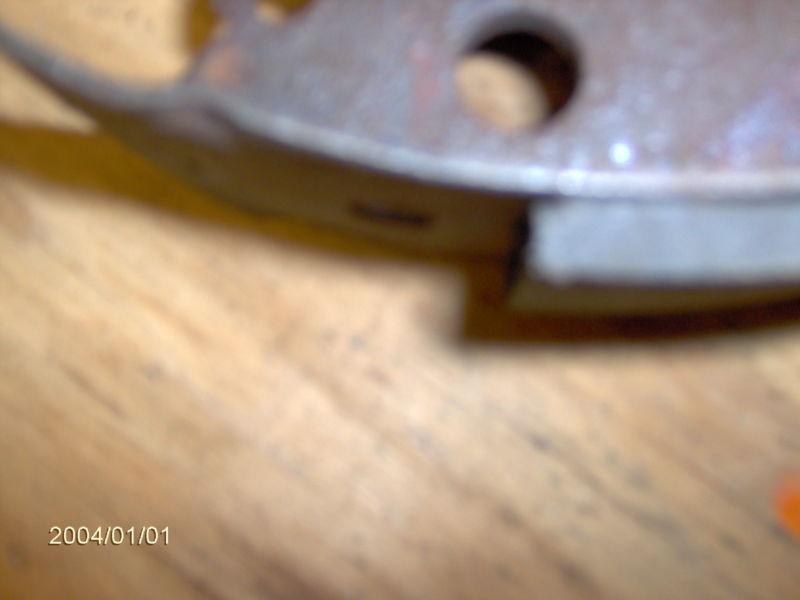 50,51,52,53,54,55,56,57,58,60,61,63,65,67,68,chevy,BEL AIRE,IMPALA,BRAKE SHOES , US $15.00, image 3