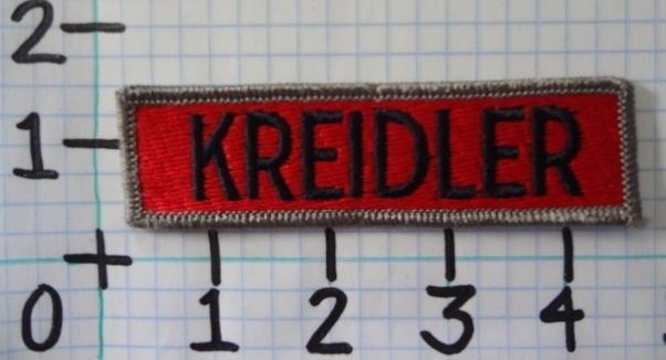 Vintage nos krielder motorcycle patch from the 70's 004