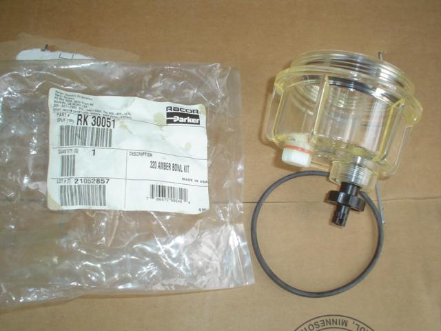 Racor Filter /SEE-THRU-BOWL P/N RK30051