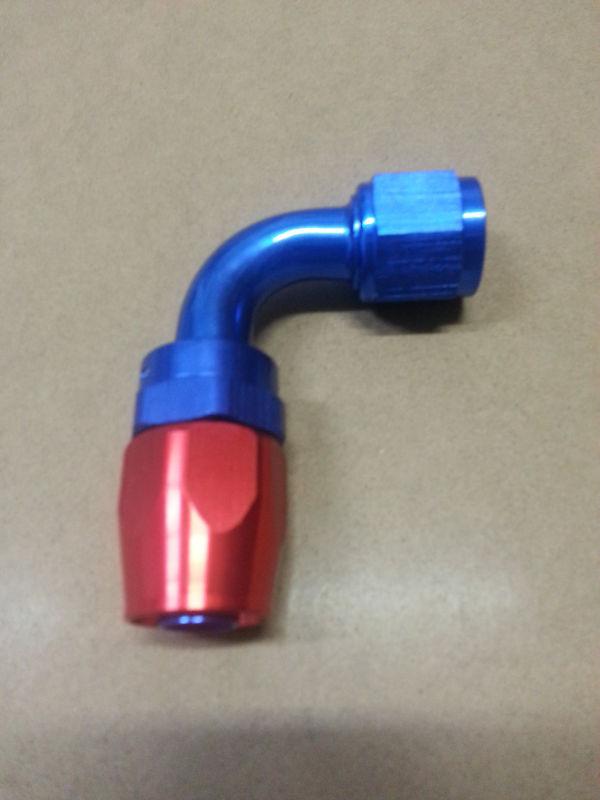-10 an 90 degree, 90*  hose end fitting for stainless steel/nylon 