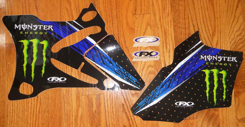 Factory effex yamaha monster energy yz 85 graphics kit yz85 (02-13)