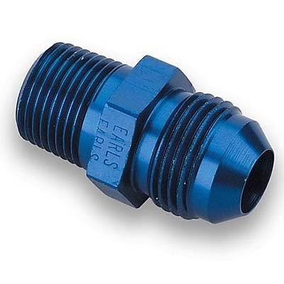 Straight aluminum 981609erl earl's performance an to npt adapter fittings -
