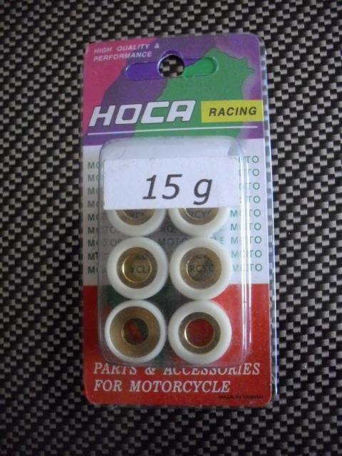 Scooter 150cc gy6 hoca high performance 15gram roller 18x14