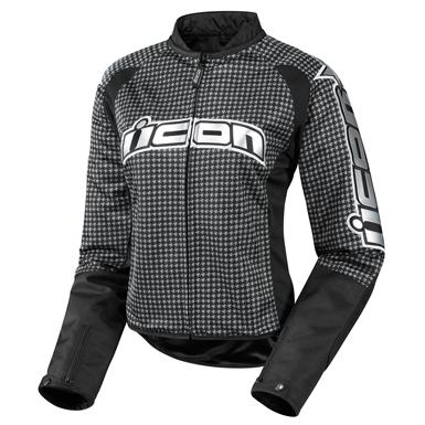 Icon jacket womens h2 glam black md 2822-0407