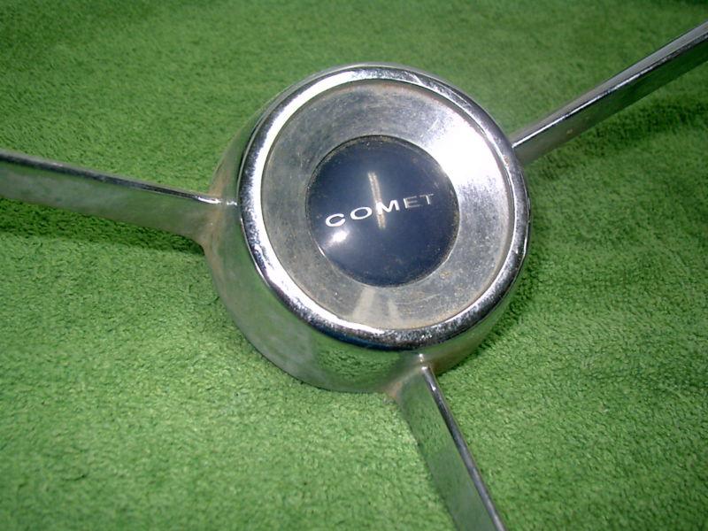 1960 MERCURY COMET CHROME HORN RING L@@K!!, US $88.88, image 5