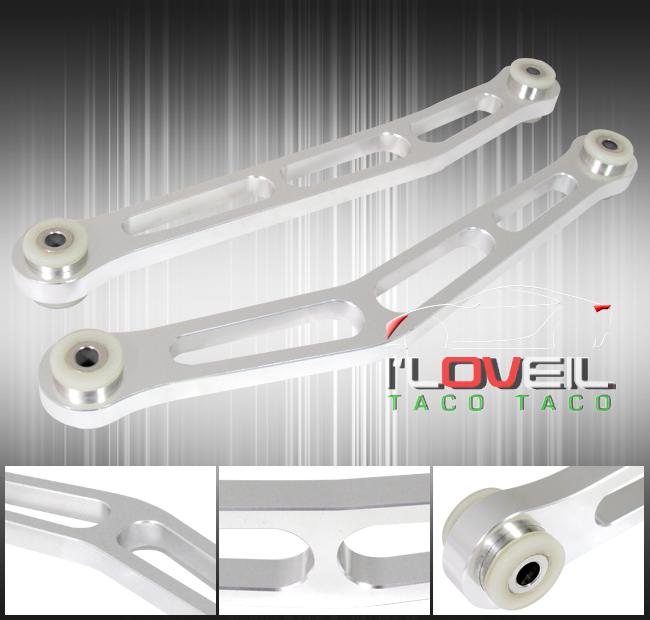 90-93 accord cb jdm lca cnc suspension handling rear lower control arm silver