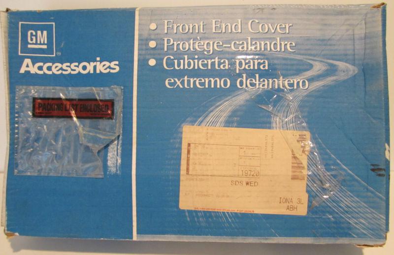 Gm accessories - front end cover - trailblazer - gm# 12497817 - new 