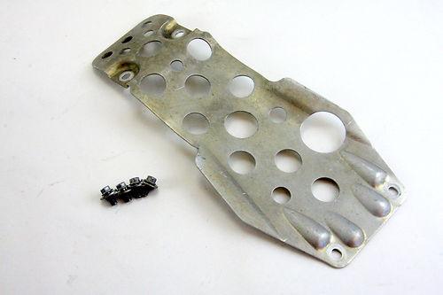 Skid plate 2006 kawasaki kx250f kx 250 f case protector guard metal oem