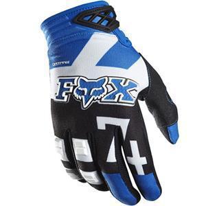 Fox racing anthem riding mx glove blue medium