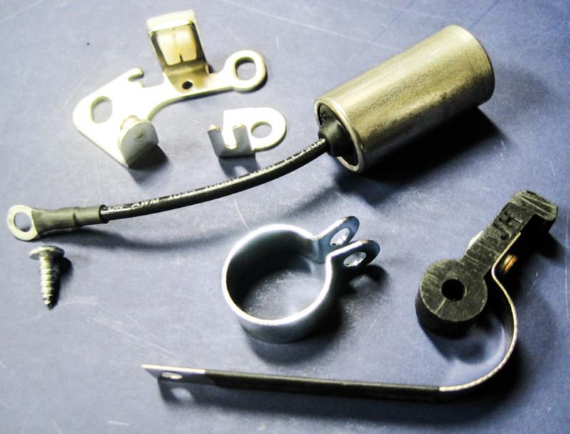 Joe hunt condensor and points set mag magneto