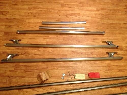 Nos Gm Chevrolet Impala Station Wagon Woodgrain Roof Rack Kit VERY RARE! Rat Rod, US $300.00, image 9