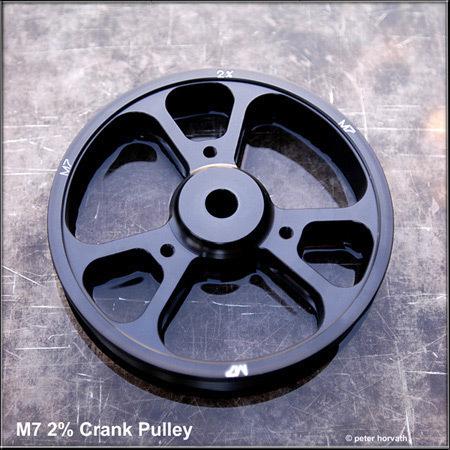 M7 tuning r53 mini cooper 2% crank pulley