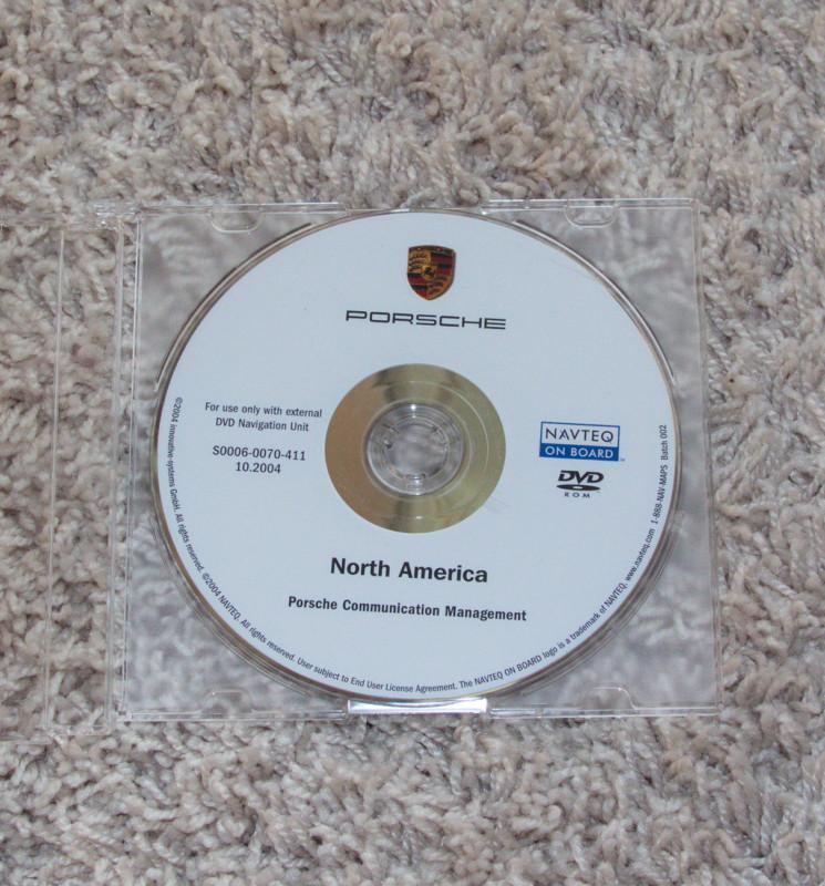 Porsche oem navteq north america  navigation pcm dvd s0006-0070-411 10.2004