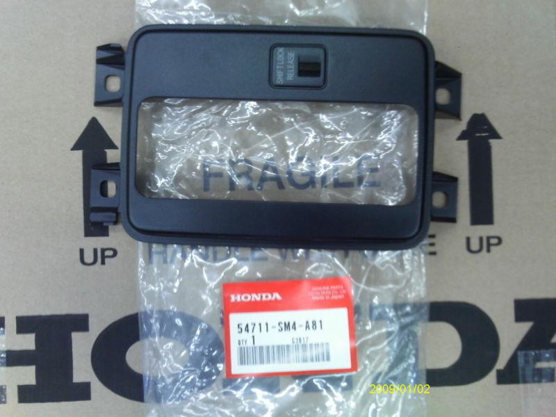 1990 1991 1992 1993 honda accord new oem console shifter plate at