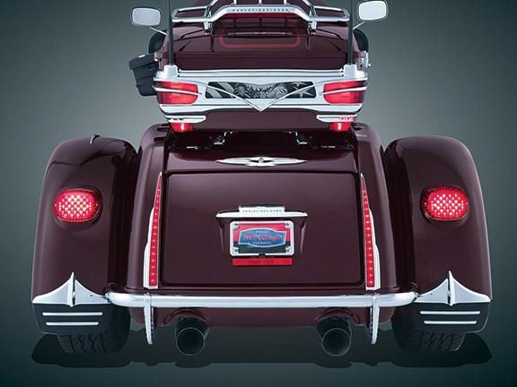 Kuryakyn rear lighting package for harley davidson trike models 2009-2013