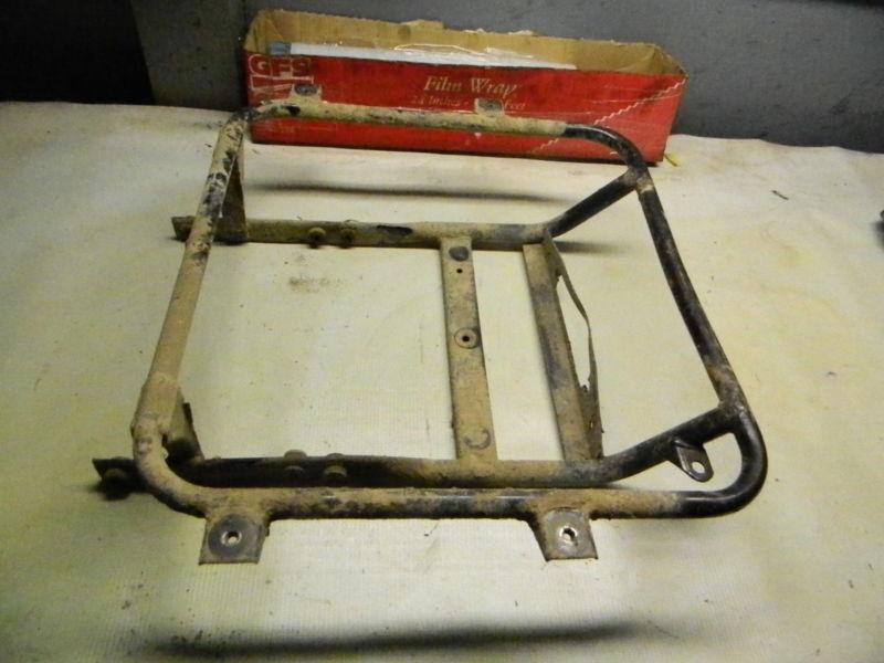 96 honda trx200 trx 200 d type ii 2 rear back luggage rack mount bracket