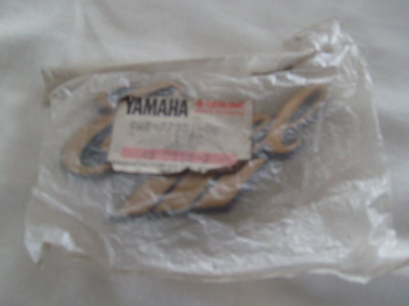 Yamaha excel iii emblem new 8w8 77351 00