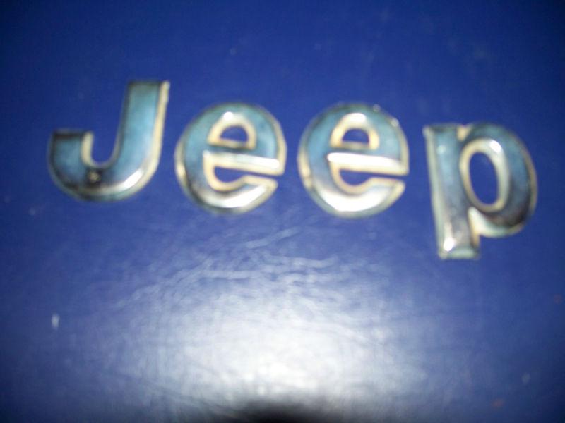 Jeep grand cherokee fender and tailgate emblems, US $20.00, image 2